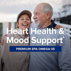 Nutrition facts panel for GNC EPA 1000 Mini