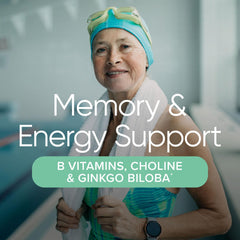 Side view of GNC Women’s 50+ Multivitamin Caplets bottle