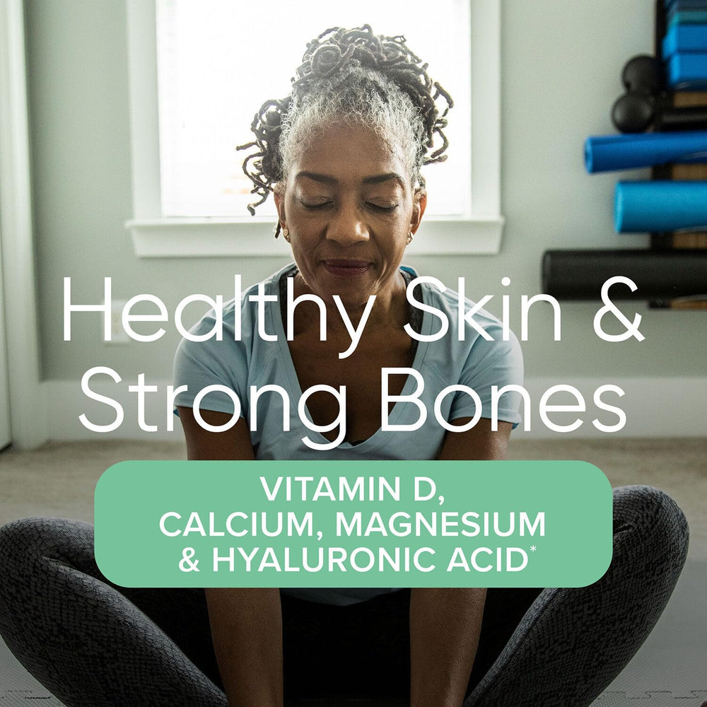 Nutrition facts panel for 18 vitamins and minerals