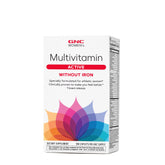 GNC Women's Active Multivitamin Without Iron bottle on display