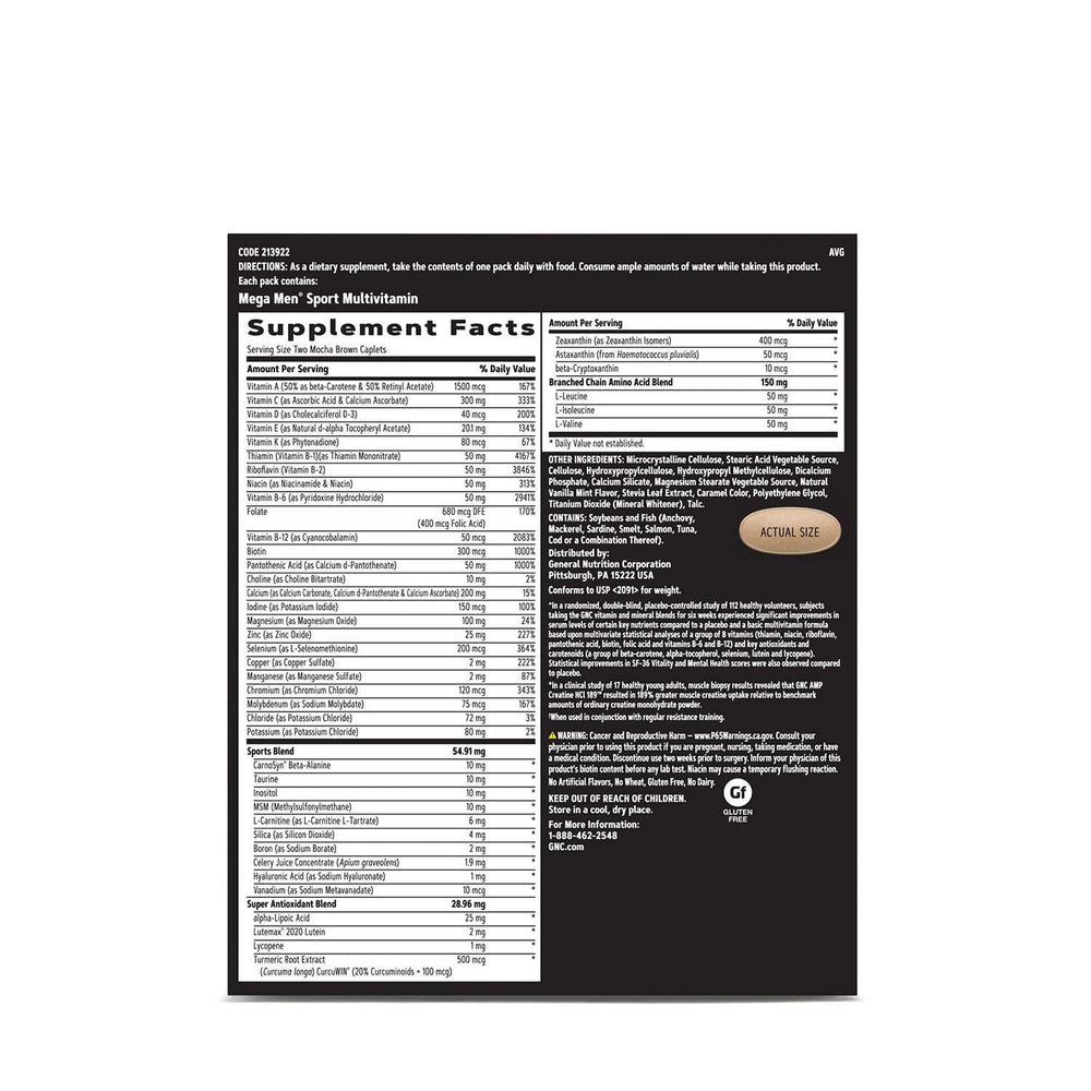 Clinically studied multivitamin blend with Testofen ingredients image