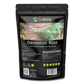 Go Nutra Dandelion Root Powder 8 oz resealable pouch packaging