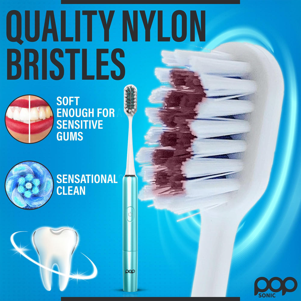 Two-speed operation on Go Plus Sonic Travel Electric Toothbrush