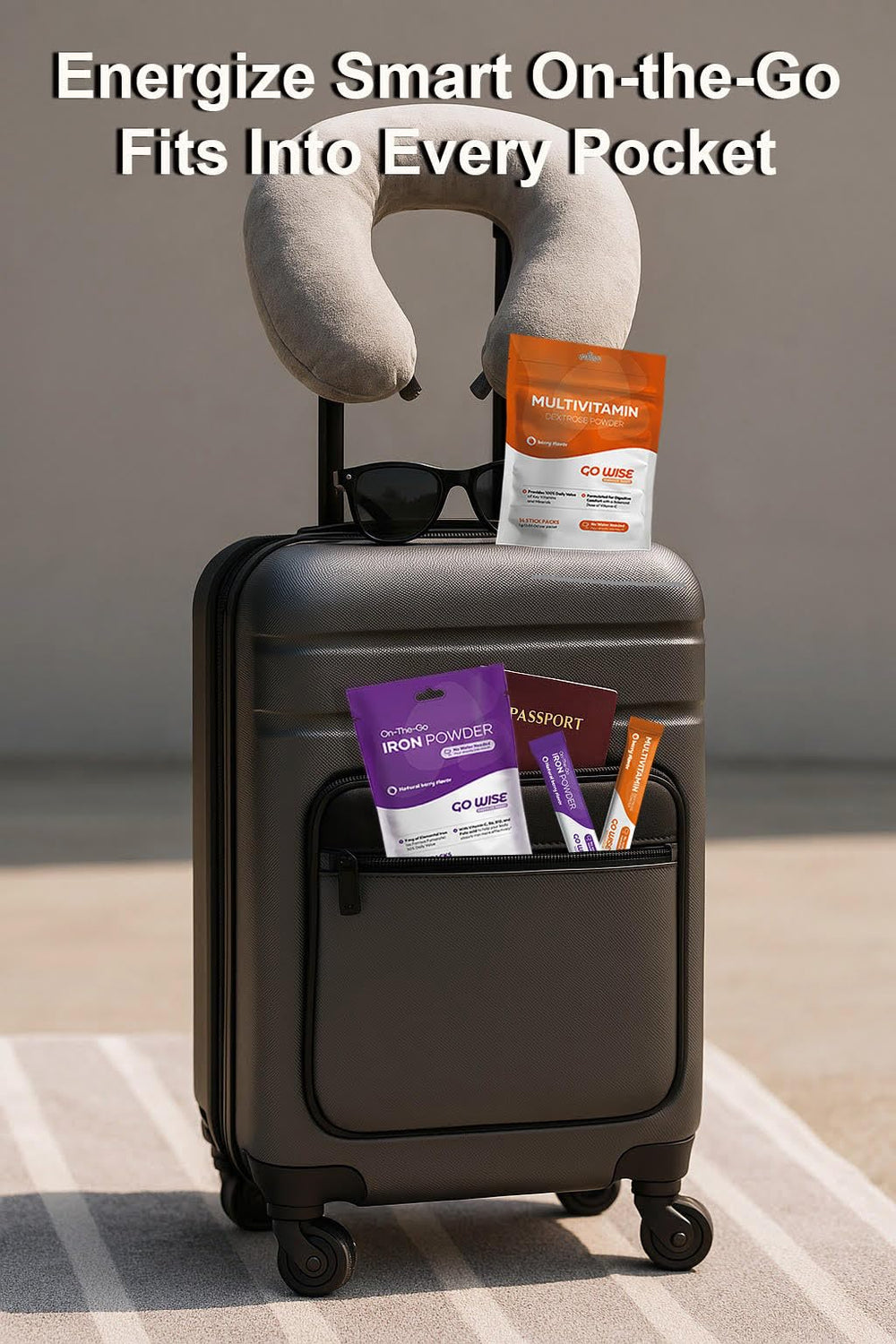 Travel-friendly vitamin sticks for busy lifestyles