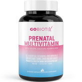 GoBiotix Prenatal Vitamins bottle with 90 capsules