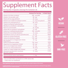 Gluten-free vegan prenatal vitamins symbol