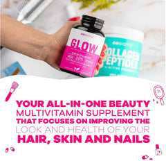 Vitamins and minerals blend including folate, iron, zinc, magnesium