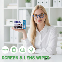 Goggles and optical lens cleaning wipe