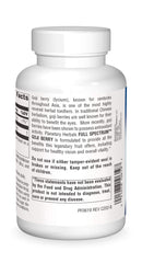 Goji Berry Full Spectrum 700mg capsules close-up