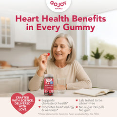 GMP-certified facility seal on GOJOY Naturals packaging