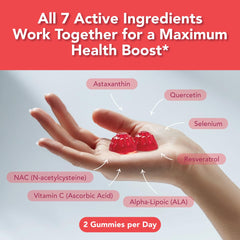 Sugar-free cherry-flavored GOJOY gummies