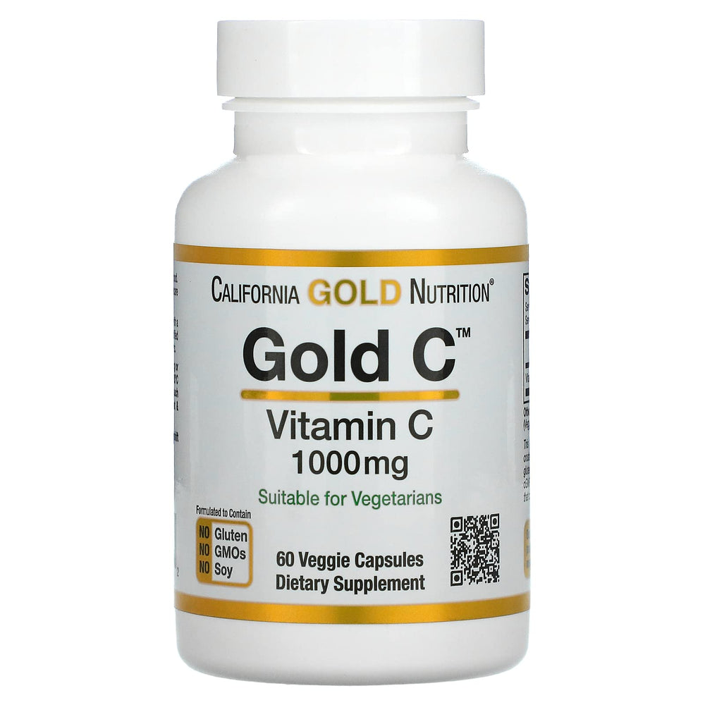 Vitamin C immune support with Gold C 1000 mg - 60 capsules
