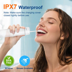 GOLDANT cordless water flosser charging view