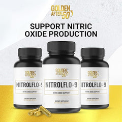 Golden After 50 NitrolFlo-9 vegan kosher certification emphasizes dietary inclusivity