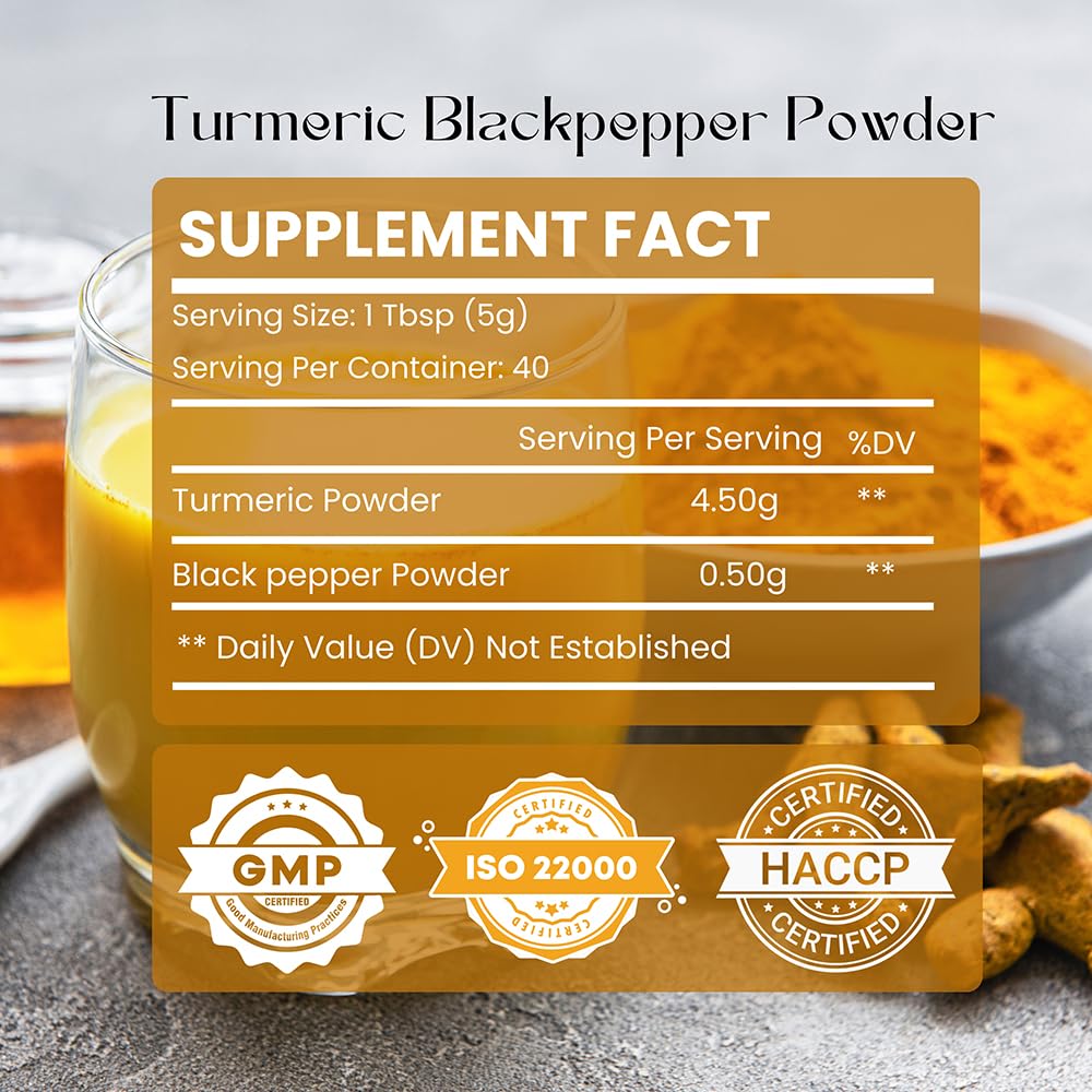 Golden Milk Latte Mix with Turmeric Curcumin