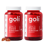 Two Goli ACV Gummies 2-pack front view