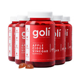 Goli front packaging showing vegan ACV gummies and count benefit