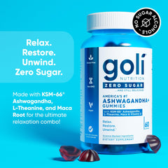 Pack shot of Goli Ashwagandha Gummies – Mixed Berry