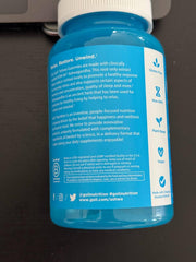 Close-up of a Goli Ashwagandha gummy