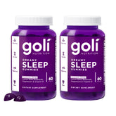 Goli Dreamy Sleep Gummies bottle with label and packaging