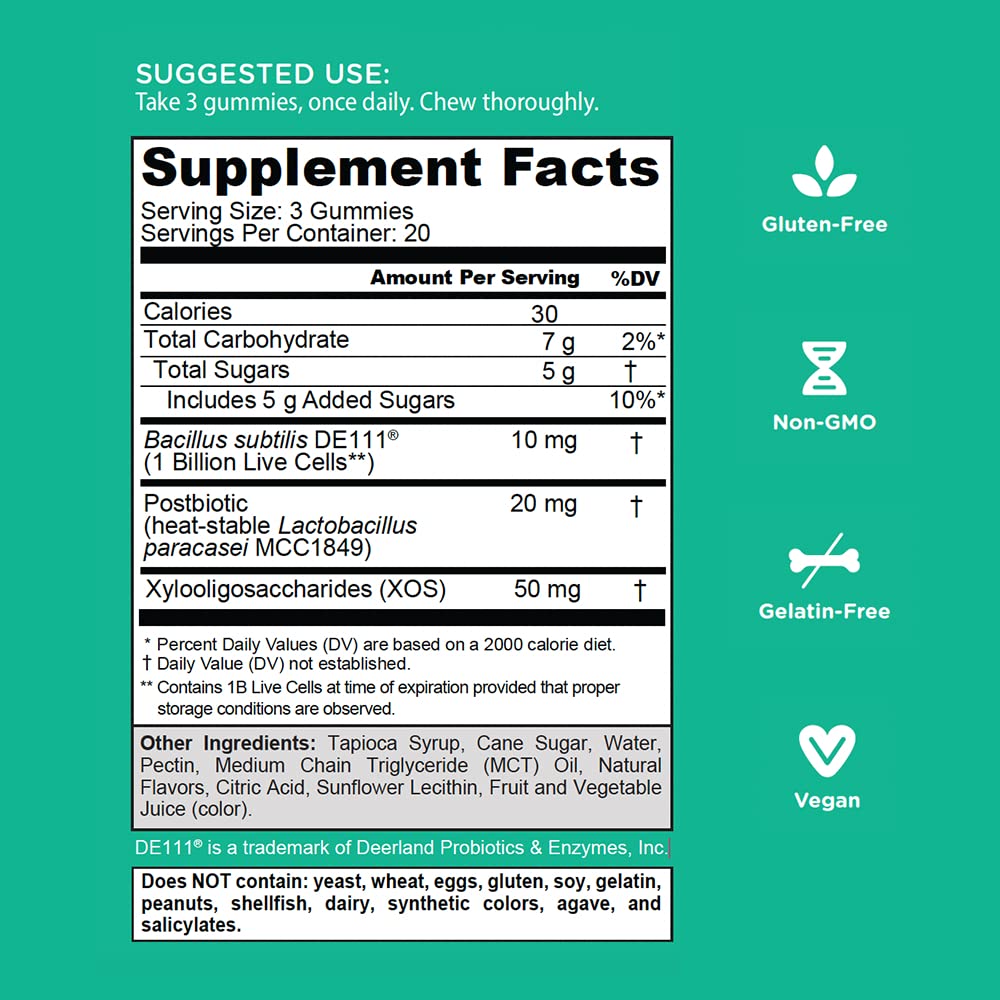 Goli Pre+Post+Probiotics Gummies bottle image