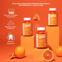 Made in USA label and allergen-free production facilities for Goli gummies