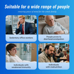 Delayed-release capsules protecting probiotics in stomach