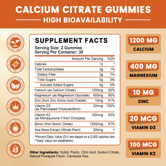 Close-up of pineapple-flavored gummies