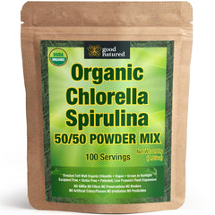 Non-GMO and vegan badges on Good Natured product packaging