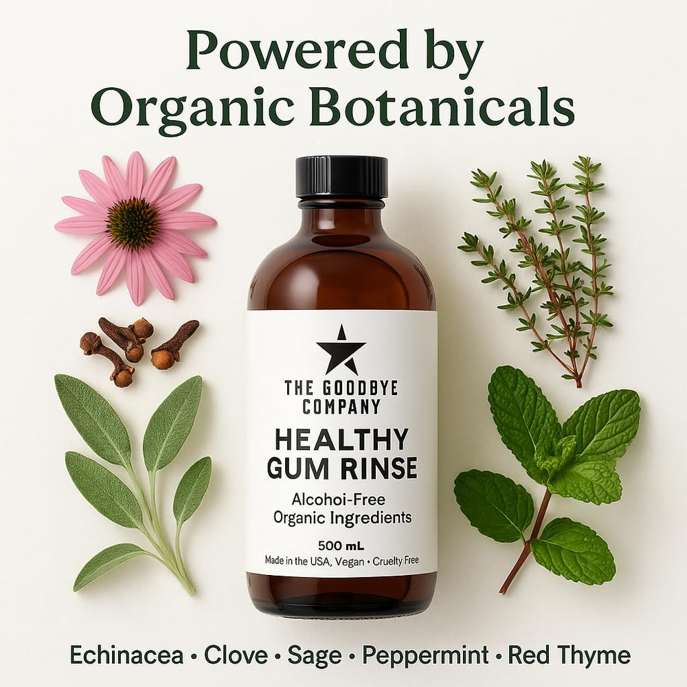 Close-up of organic echinacea and clove essential oils components