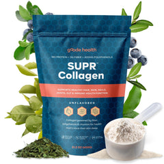 Goode Health SUPR Collagen Powder unflavored bottle with label