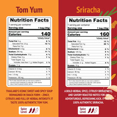 Goodness Plant Bangkok Bites Spicy Sriracha pouch delivers tangy heat with plant-based protein