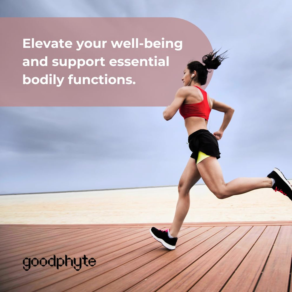 Close-up of Goodphyte digestive enzyme capsules