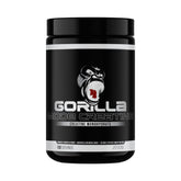Front view of Gorilla Mind Creatine Monohydrate Micronized Powder tub