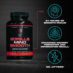 Set of 4 Gorilla Mind Smooth capsules