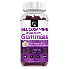 GORNVB Glucosamine Chondroitin Gummies Berry flavor bottle front