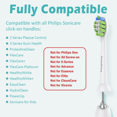 Indicator bristles fading to signal replacement every 3 months