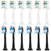 GottaShine 12-pack replacement toothbrush heads for Philips Sonicare