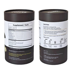 Gourmet Arabica instant coffee jar packaging.