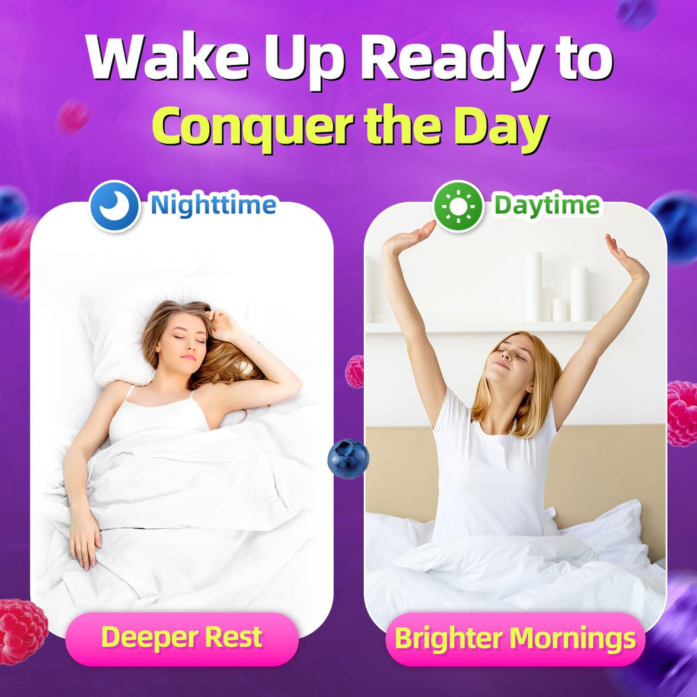 Gluten-free, non-GMO melatonin gummies with passion flower, chamomile and saffron