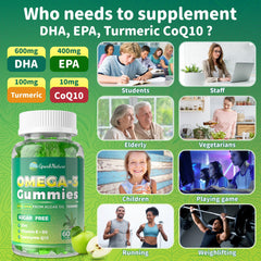 High absorption technology used in vegan omega-3 gummies