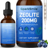 GparkNature Zeolite Detox Drops 60ml bottle – front view