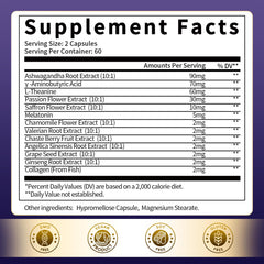 120-capsule bottle of Melatonin 5mg extra strength