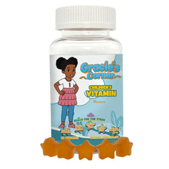 Gracie’s Corner Stars Kids Multivitamins Omega-3 bottle – 60 count