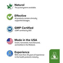 Healthy lifestyle concept featuring Graminex Alfalfa Tablets