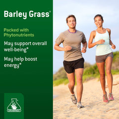GMP-quality production imagery for barley grass tablets