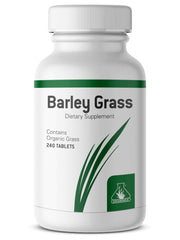 Graminex Barley Grass Tablets bottle on white background