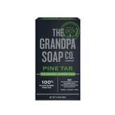 Grandpa's Pine Tar Soap bar — front view