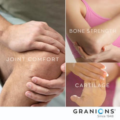 Wild Berry flavored Granions powder in glass