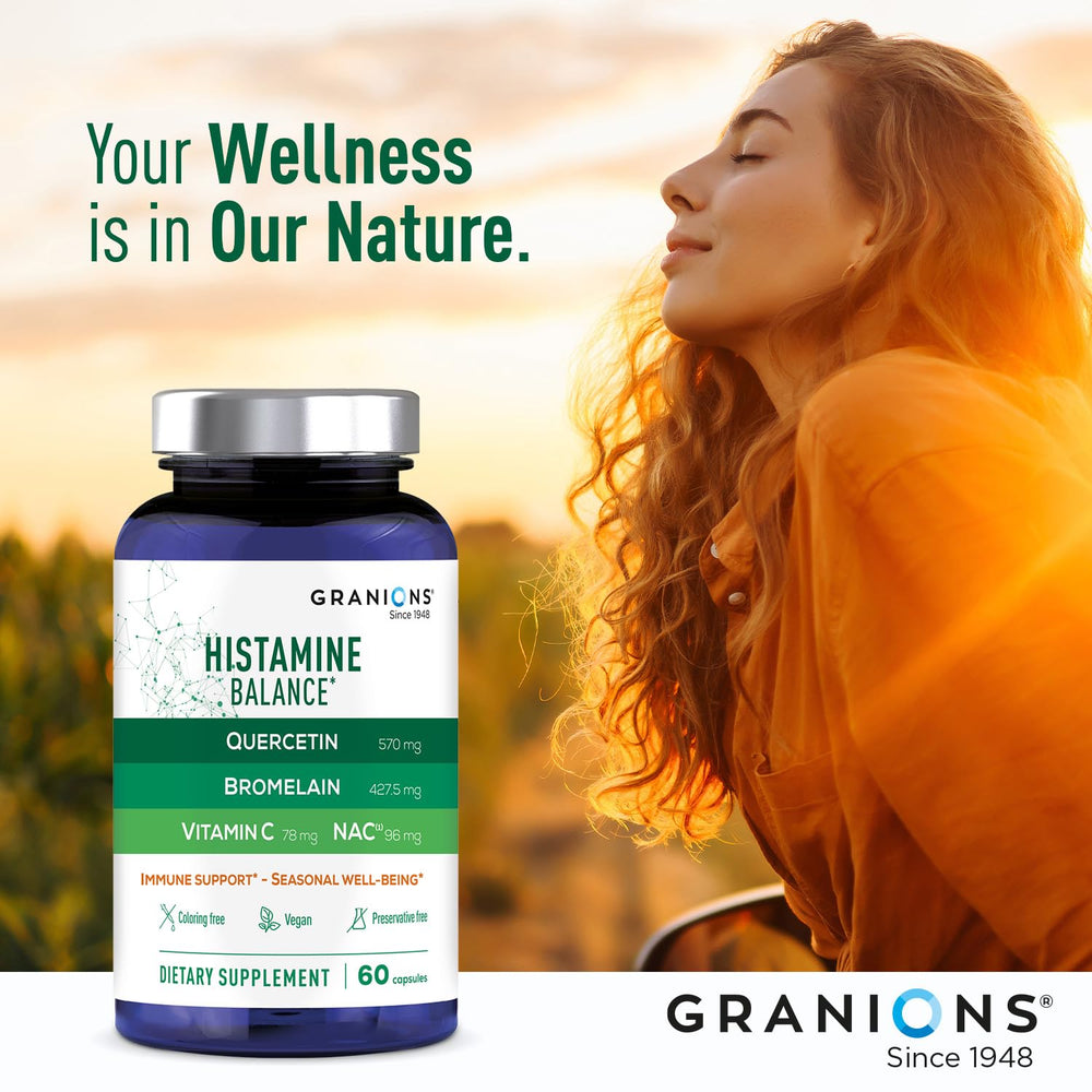 Adults and children dosage concept for Histamine Balance Complex